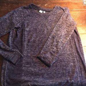 Nursing sweatshirt tunic